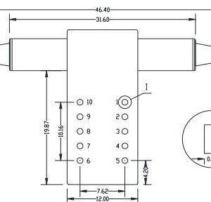1x2 Mechanical PM Fiberoptic Switch