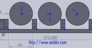 Mechanical Three Paddle Fiber Polarization Controller